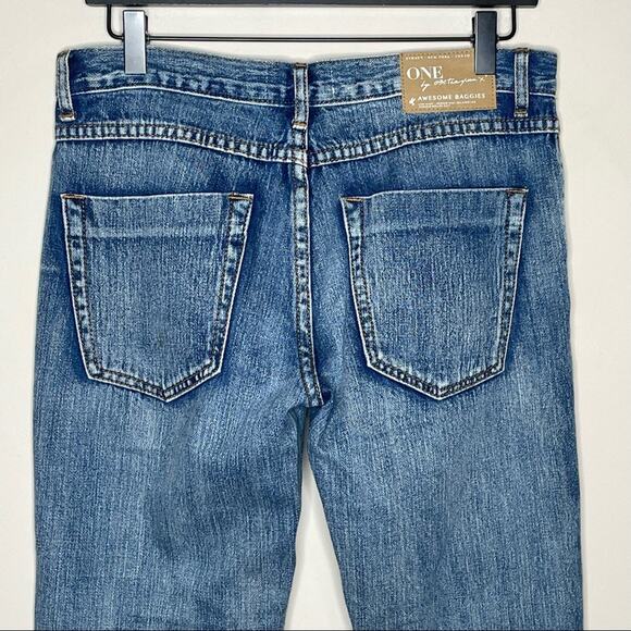 ONE TEASPOON awesome baggies distressed destroyed baggy boyfriend jeans size 25 - Picture 5 of 8